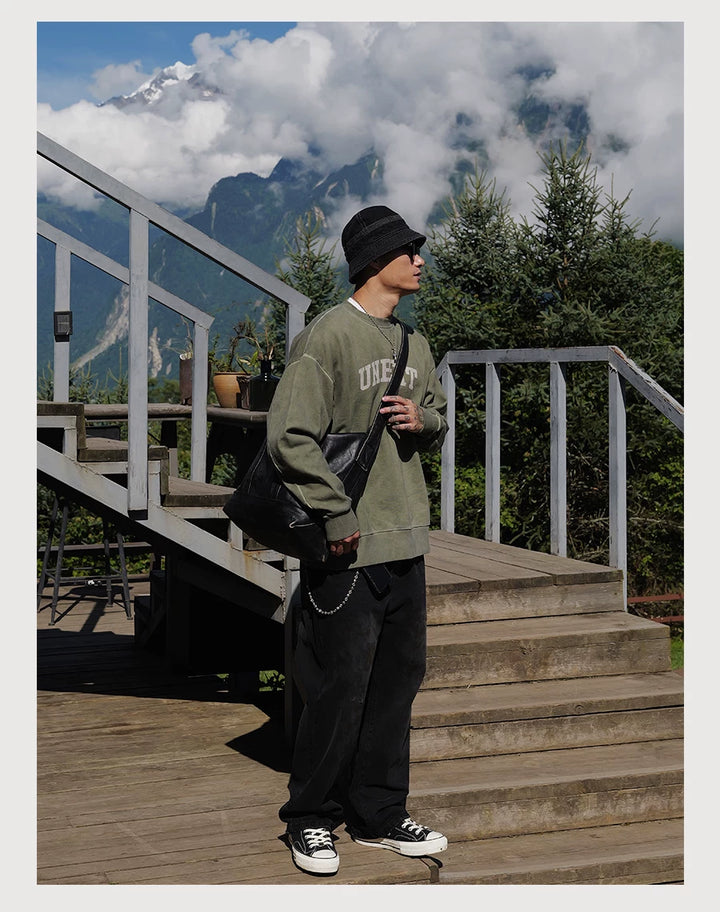 Brushed Crewneck Sweatshirt