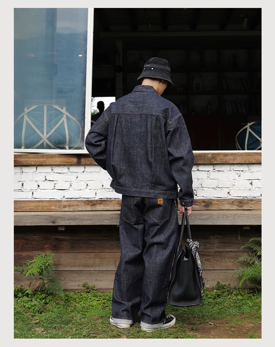 Vintage Raw Denim Pants