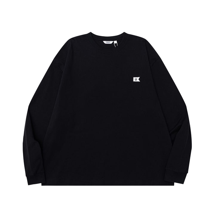Basic Embroidered Long-Sleeve