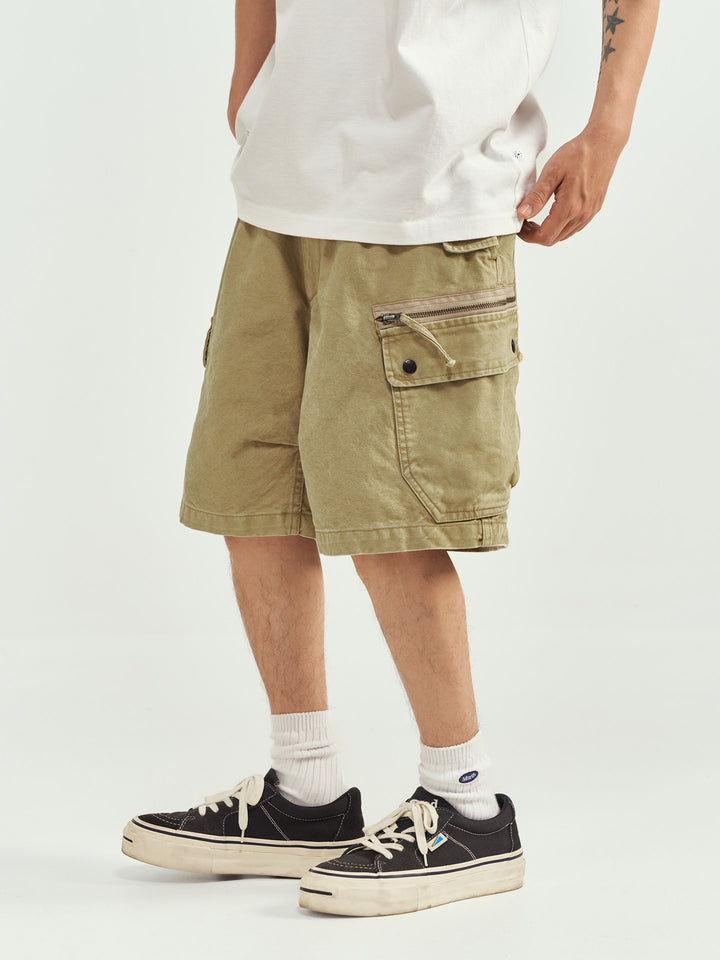 Vintage Washed Cargo Shorts