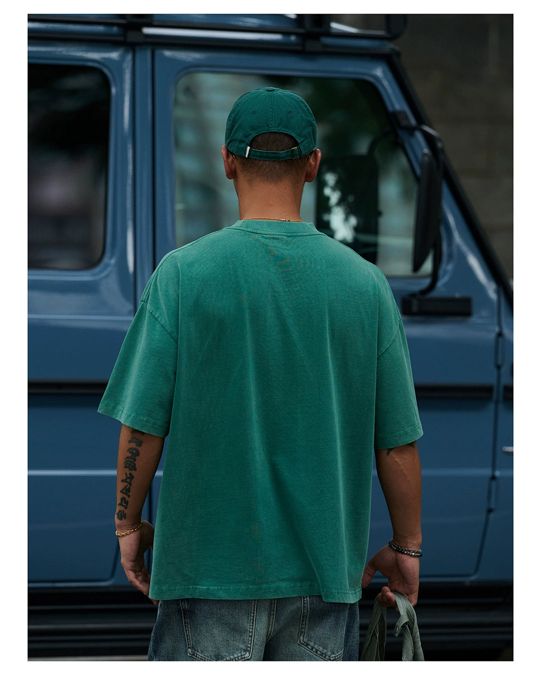 Acid Wash 3D Pocket Tee