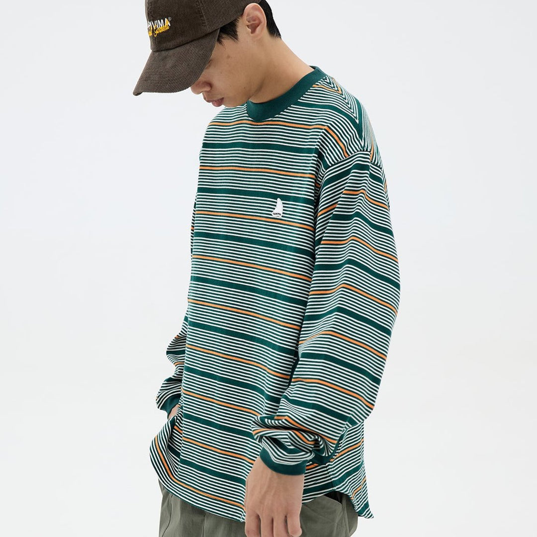 A-Cut Stripe Tee