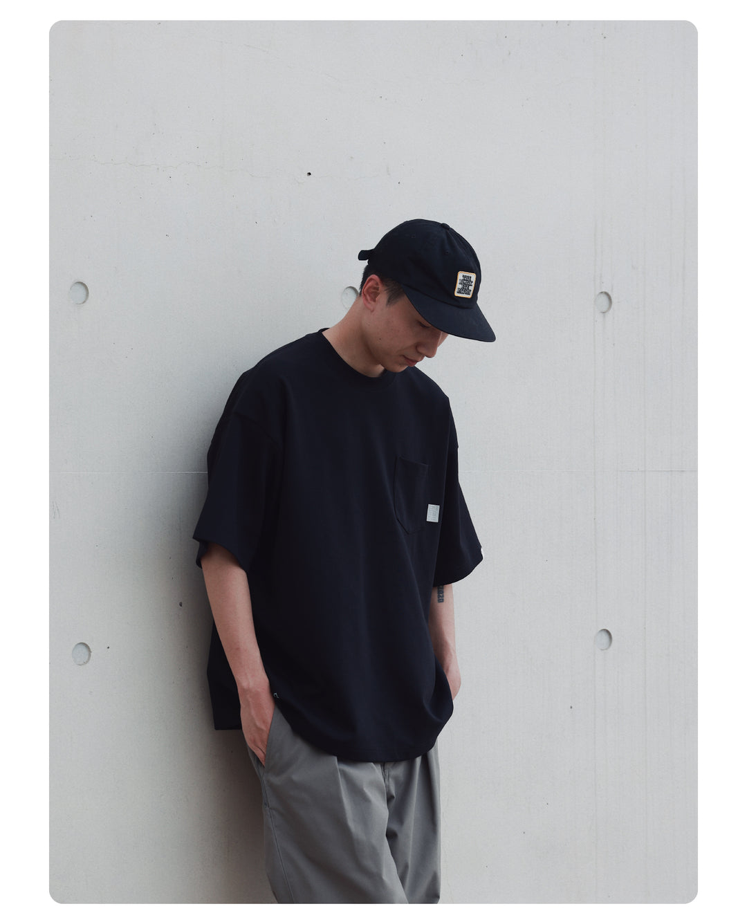 Space Cotton Pocket Tee