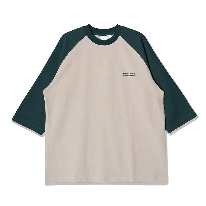 LAPRIMA CONTRAST 3/4 LS TEE