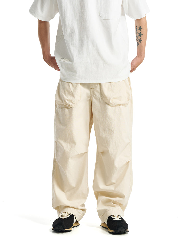 Relaxed-fit Asutra Dyed Straight-Leg Pants