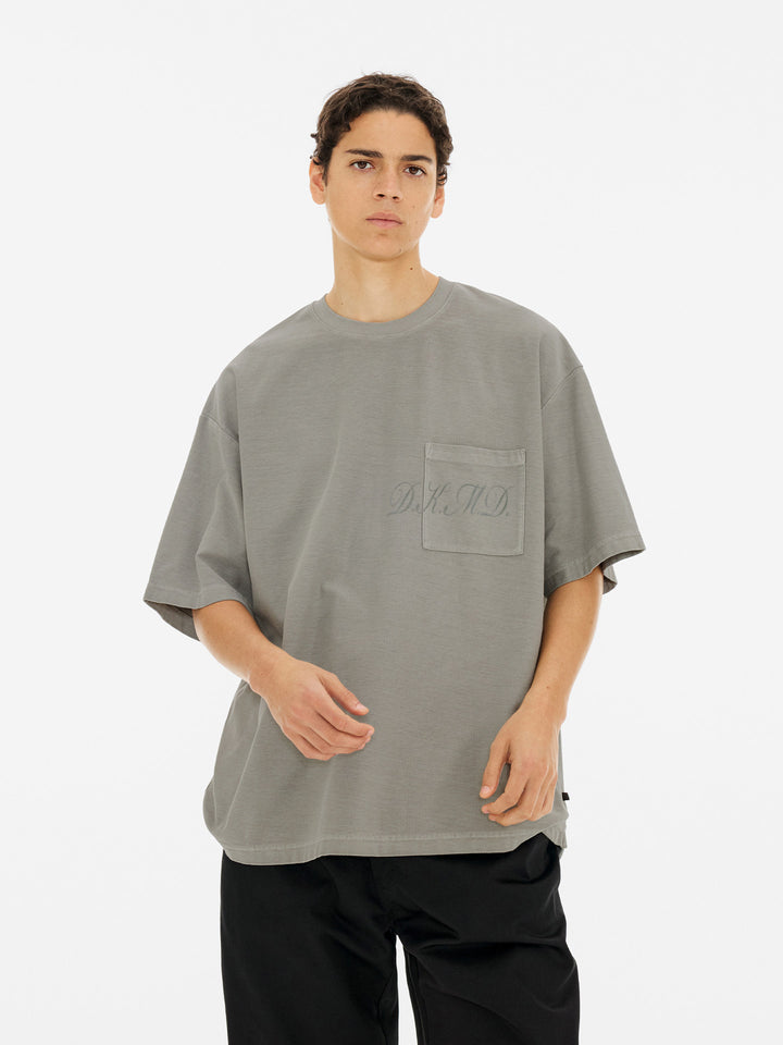 Acid Wash Logo Pocket Tee