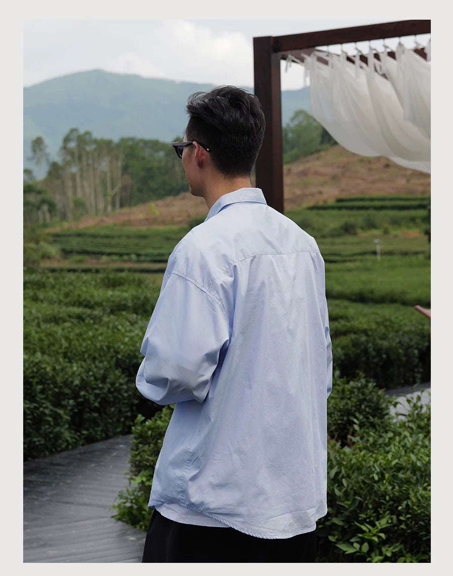 Solid Anti-Wrinkle Shirt