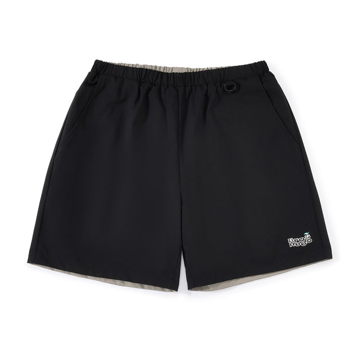 [BROS x Joe Ng] Reversible Loose Embroidered Shorts
