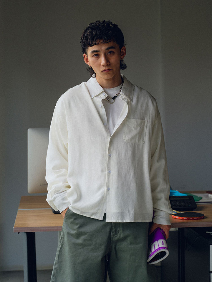 Linen Button Shirt