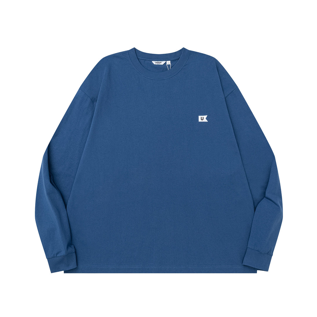 Basic Embroidered Long-Sleeve
