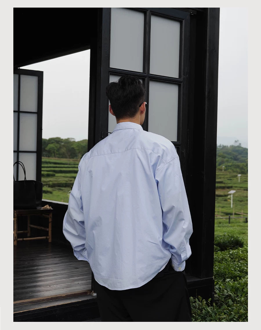 Solid Anti-Wrinkle Shirt