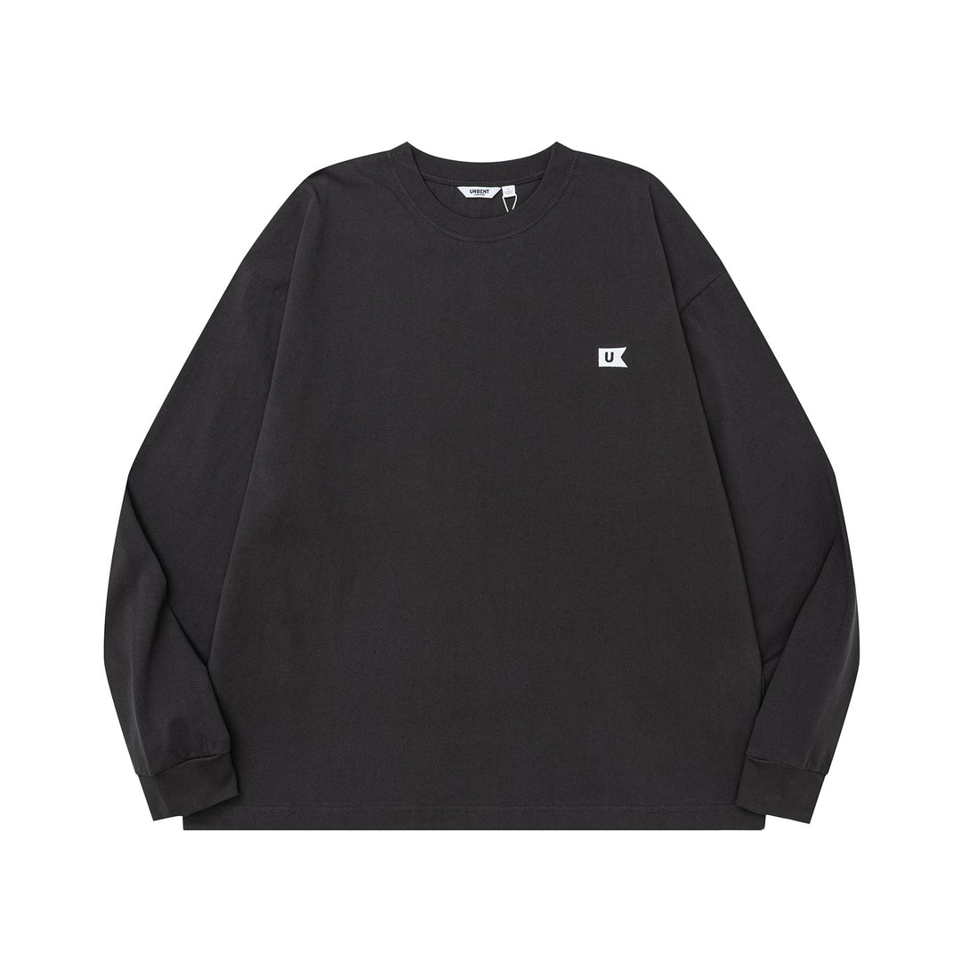 Basic Embroidered Long-Sleeve