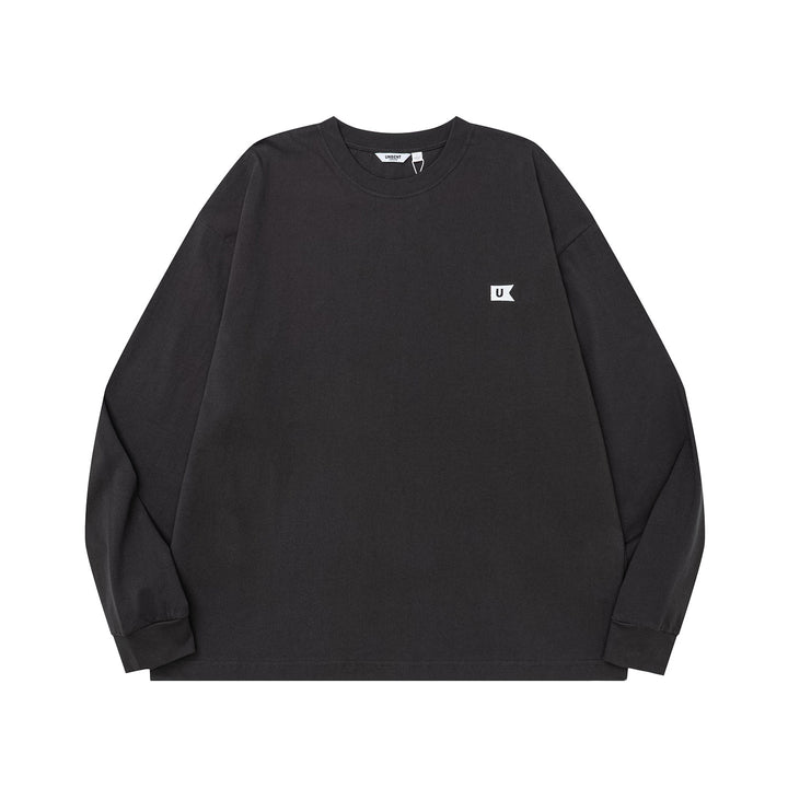 Basic Embroidered Long-Sleeve