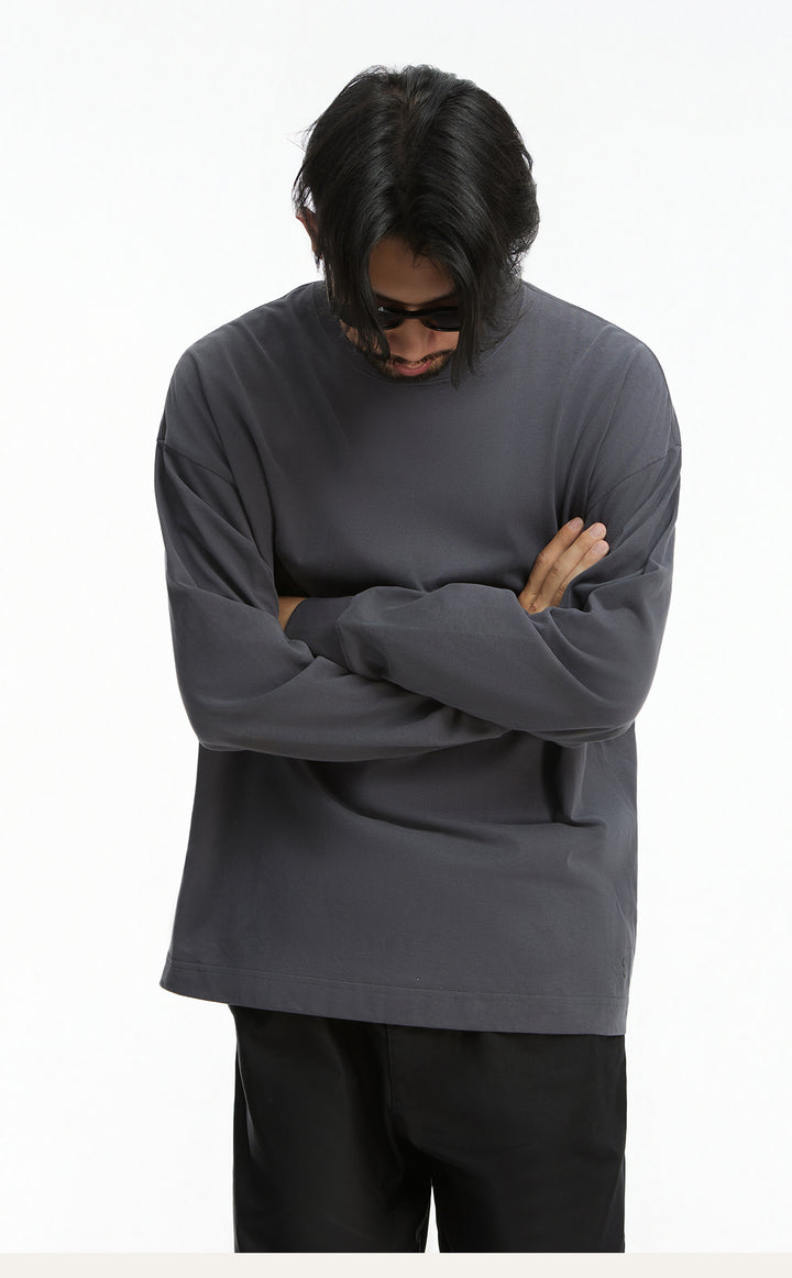 Heat tech basic long sleeve tee