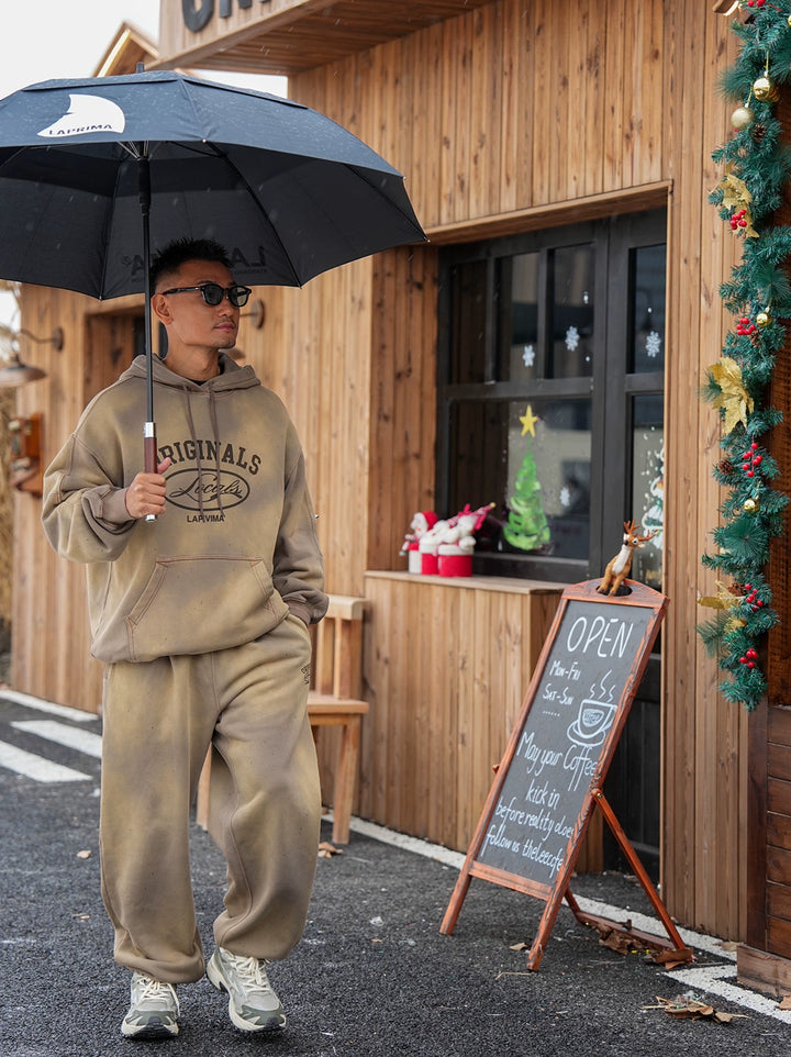 LAPRIMA SPLASH-DYE SWEATPANTS