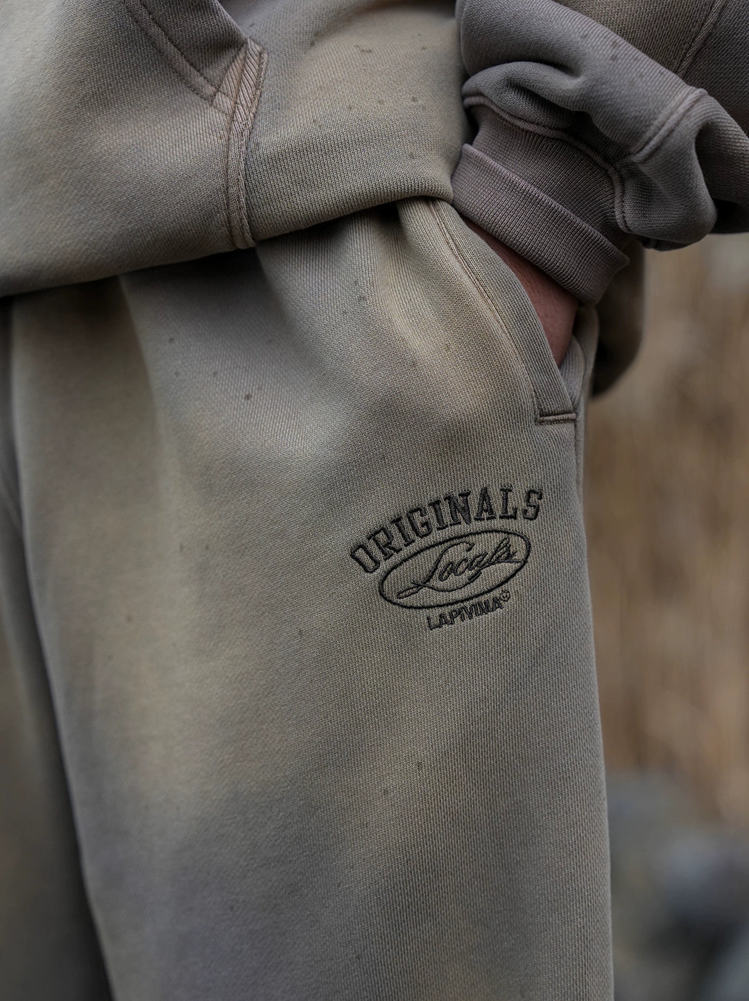 LAPRIMA SPLASH-DYE SWEATPANTS