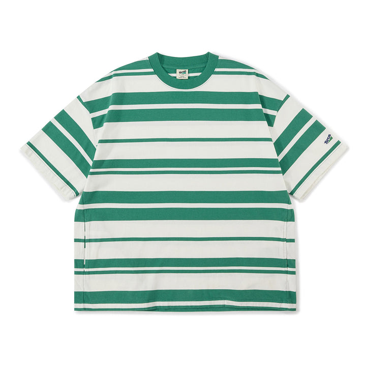 Striped Double Slip Pocket Tee