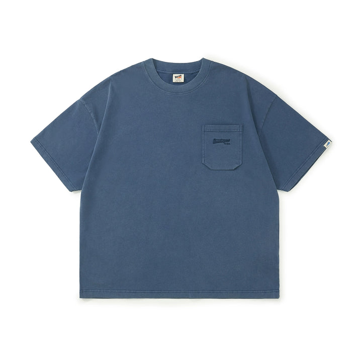 Acid Wash 3D Pocket Tee