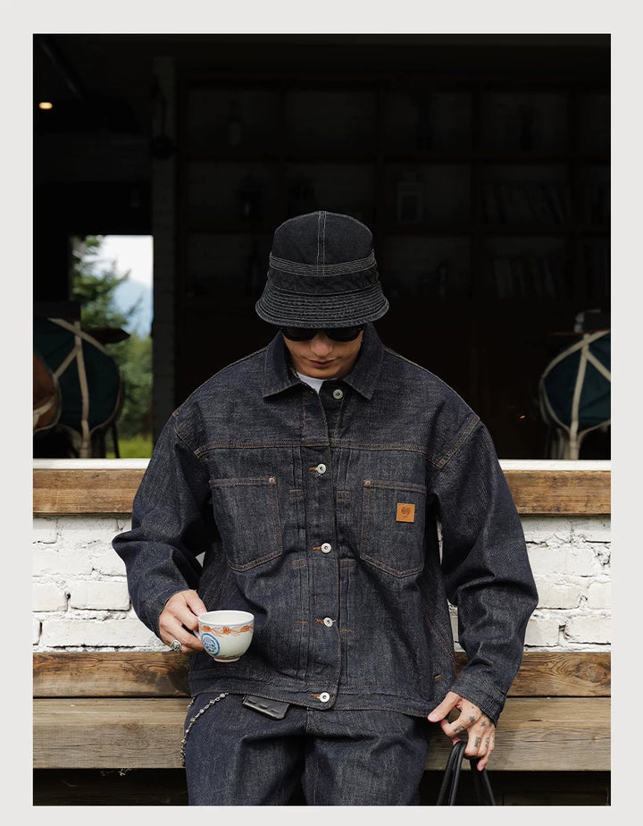 Vintage Raw Denim Jacket