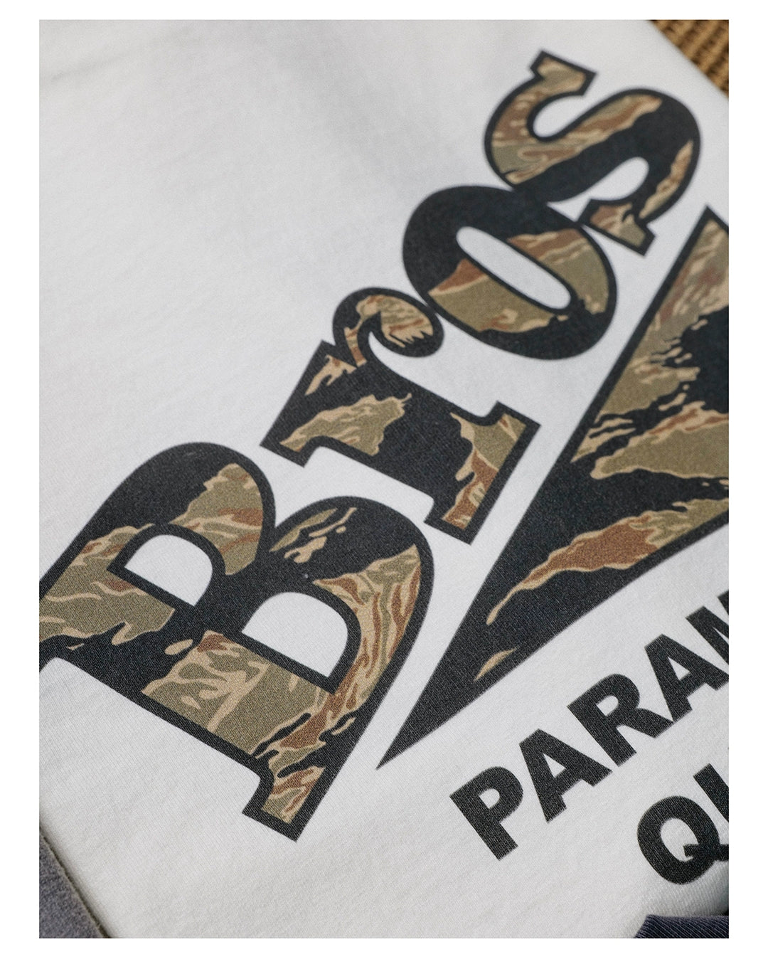 Logo Camo Print Tee