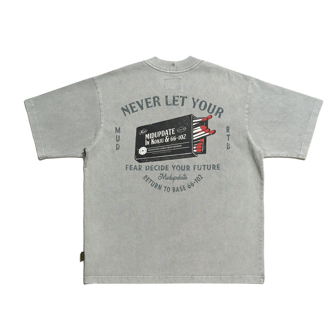 MU540 Vintage Wash Casual Matchbox Tee