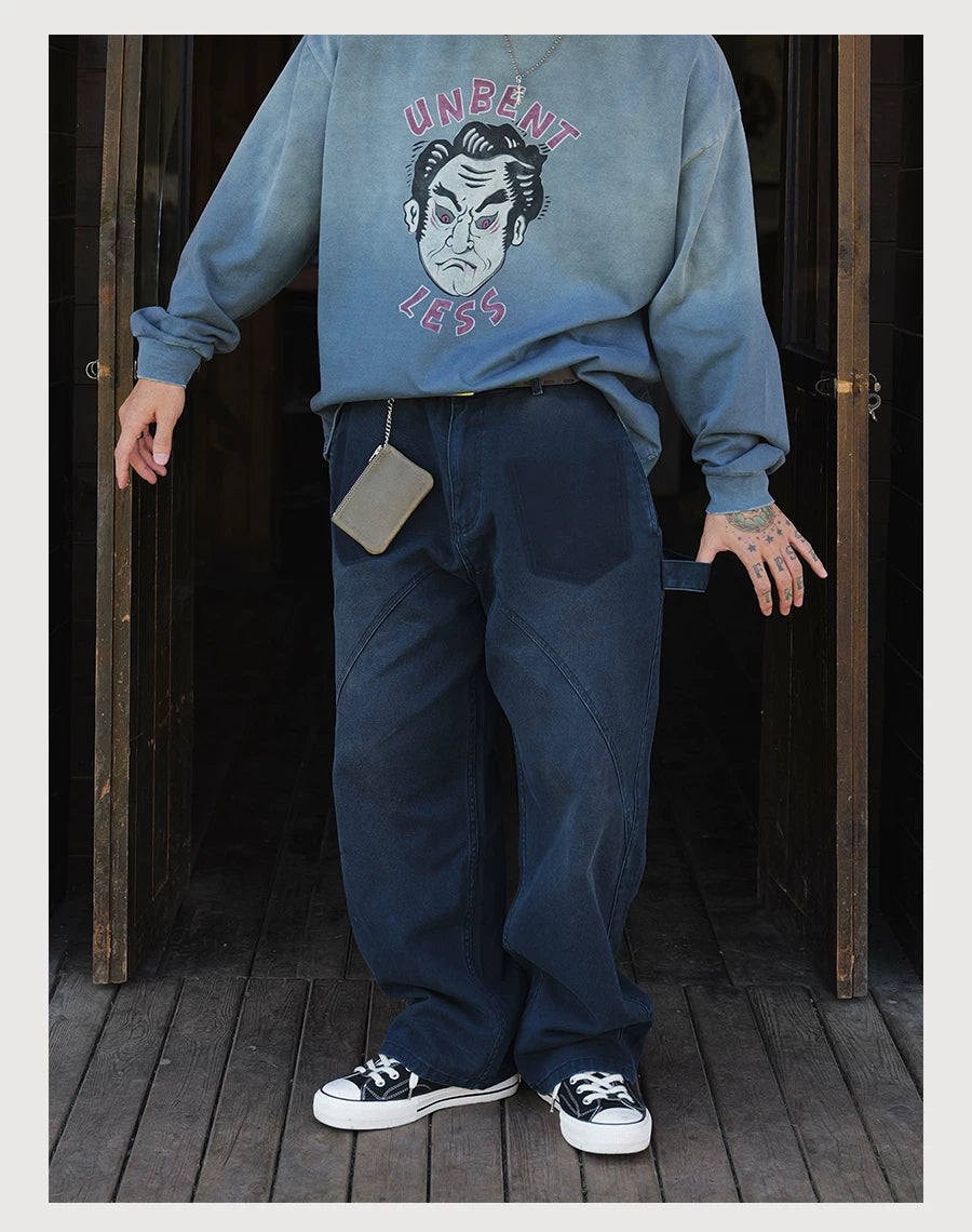 Vintage 3D Cut Pants