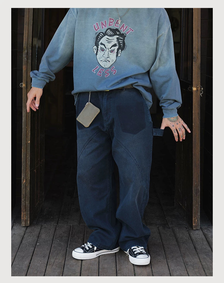 Vintage 3D Cut Pants