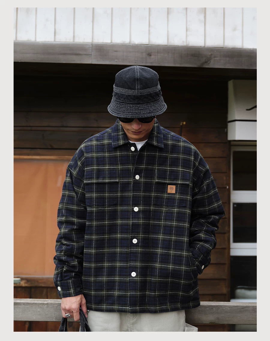 3M Thinsulate Plaid Coat