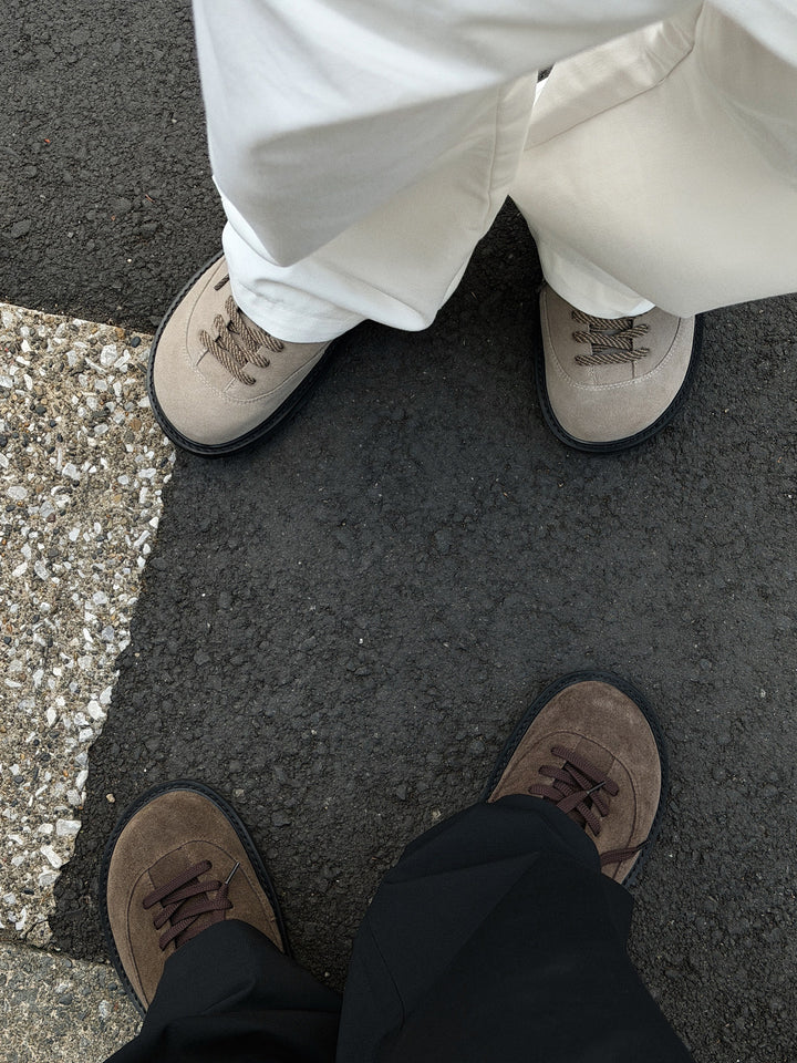 Toe-Strap Platform Mules
