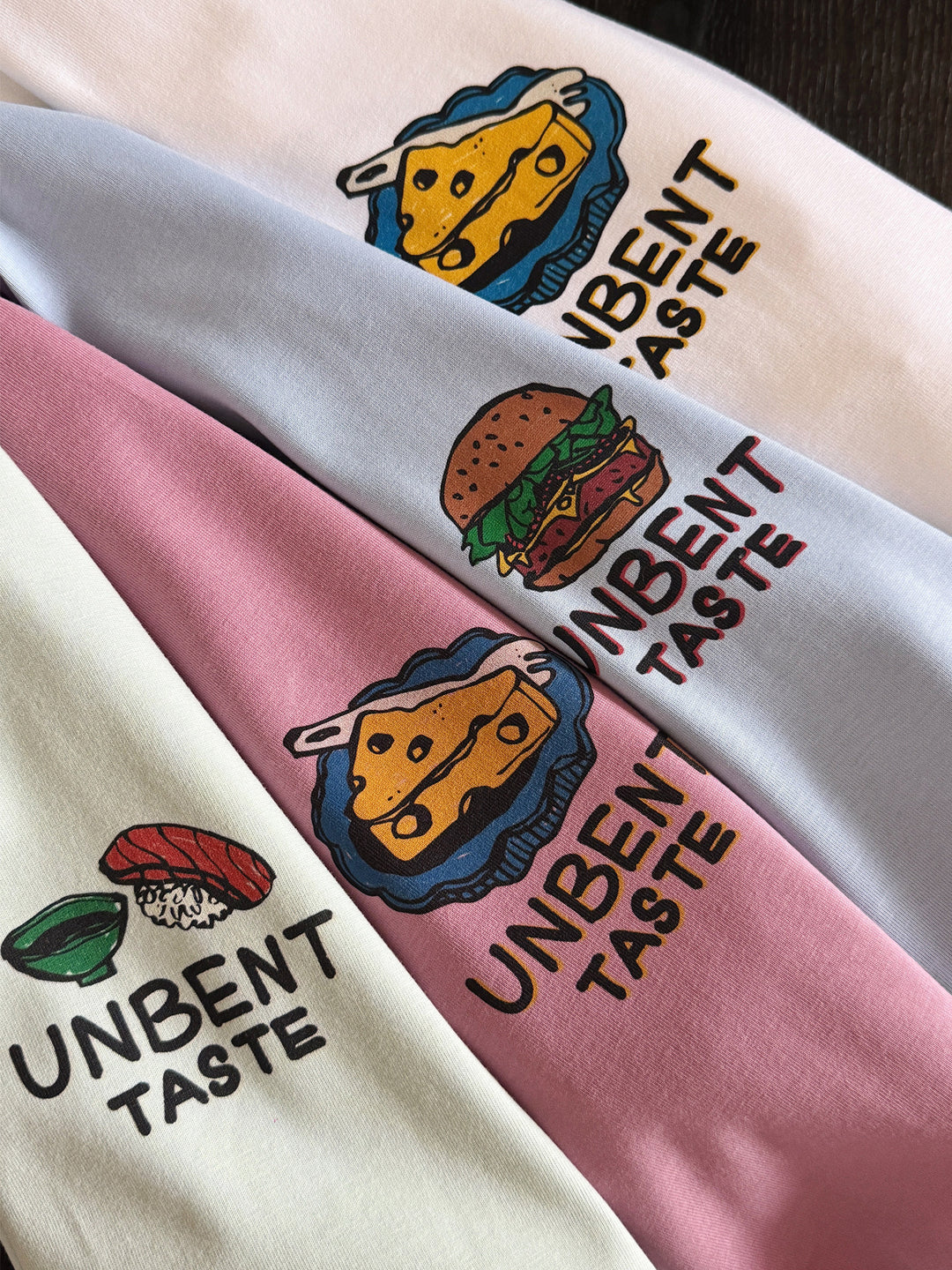Macaron Color Print Tee