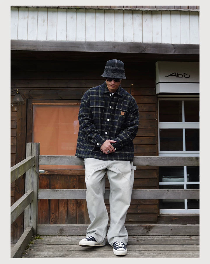 3M Thinsulate Plaid Coat