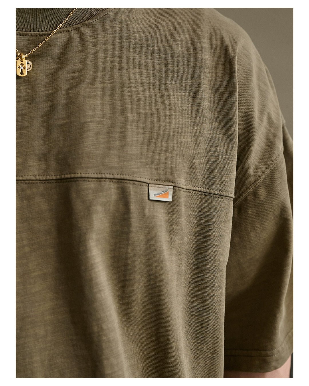 Washed Bamboo Cotton A-Cut Tee