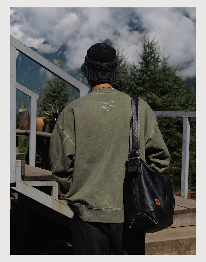 Brushed Crewneck Sweatshirt