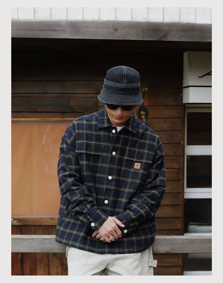 3M Thinsulate Plaid Coat
