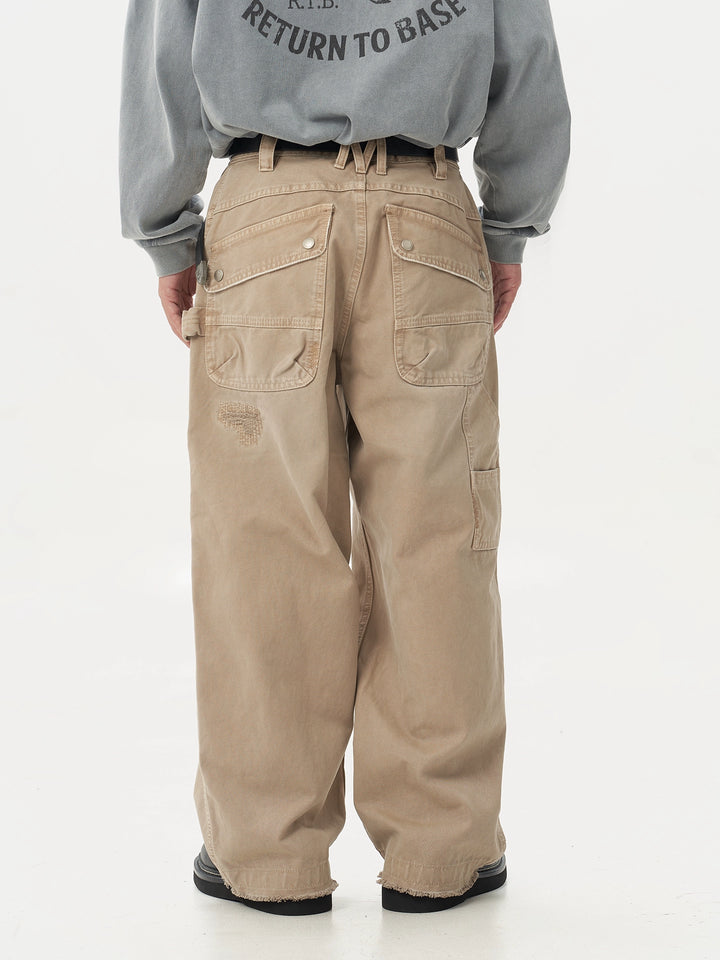 Patched-up Carpenter Pants