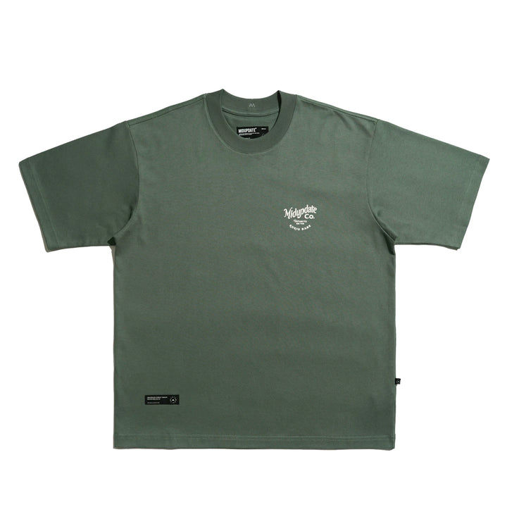 MU566 Vintage Washed Circle Logo Tee