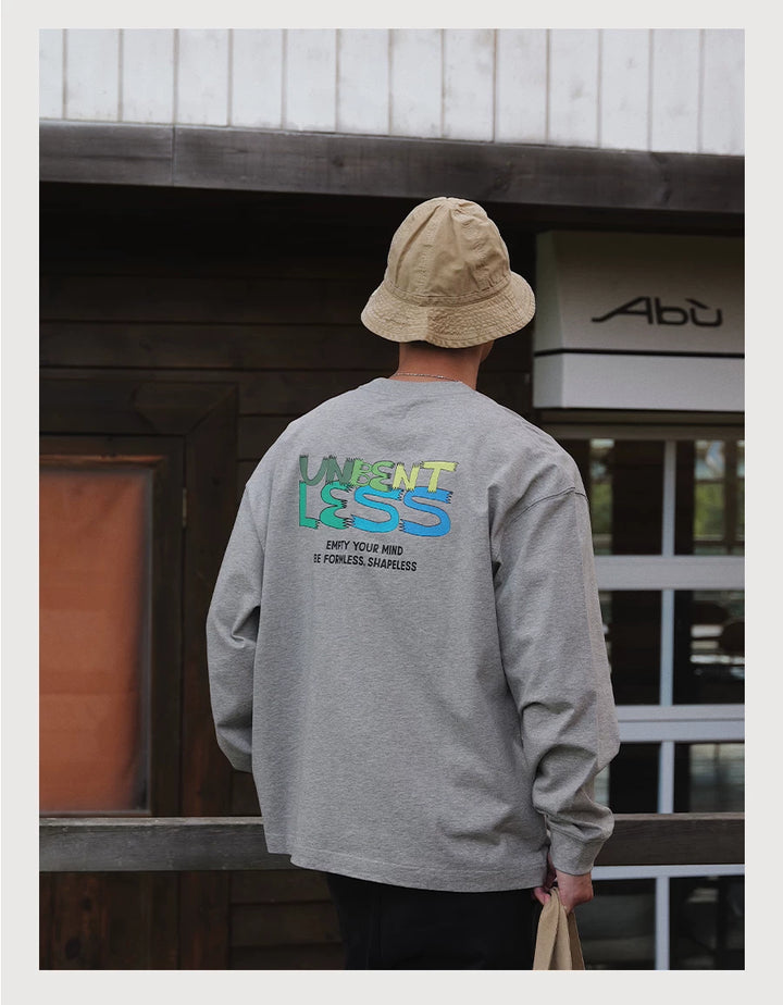 Crackle Print Long Sleeve