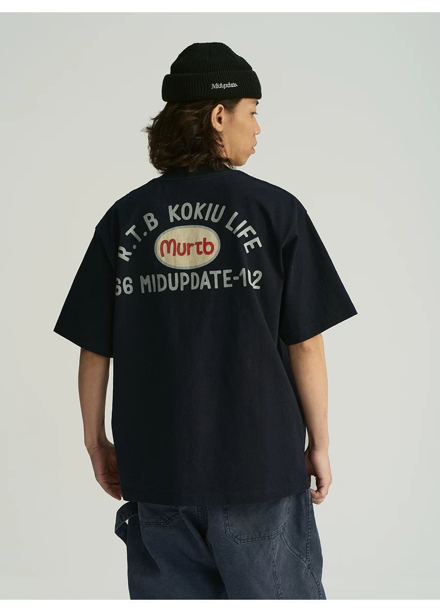 MU555 Minimalist Reversible Pocket Tee