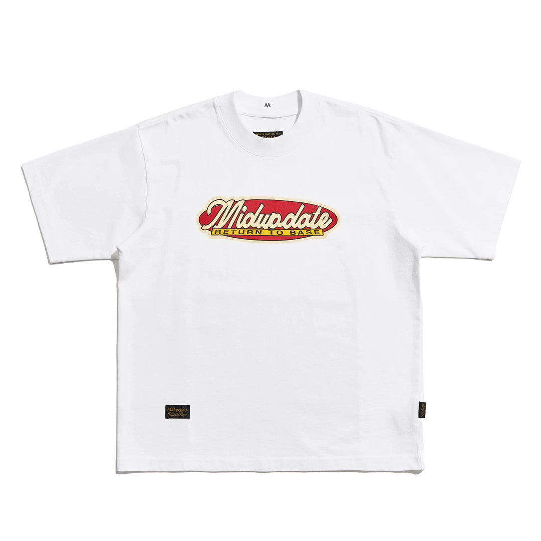 MU539 Vintage American Print Panel Tee