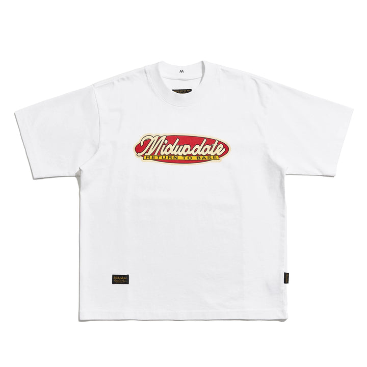 MU539 Vintage American Print Panel Tee