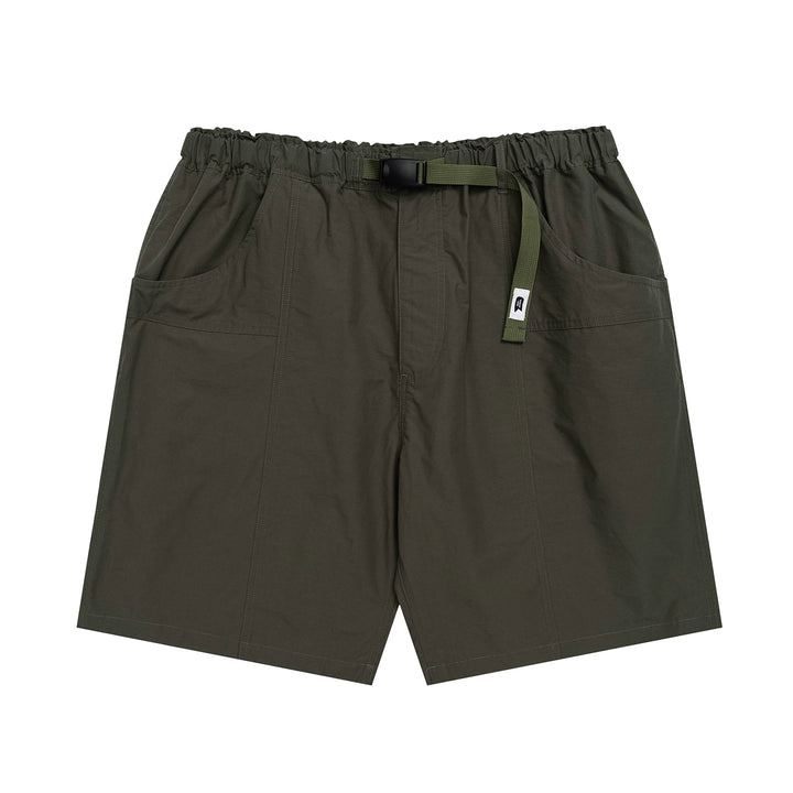 Blended Adjustable Buckle Shorts