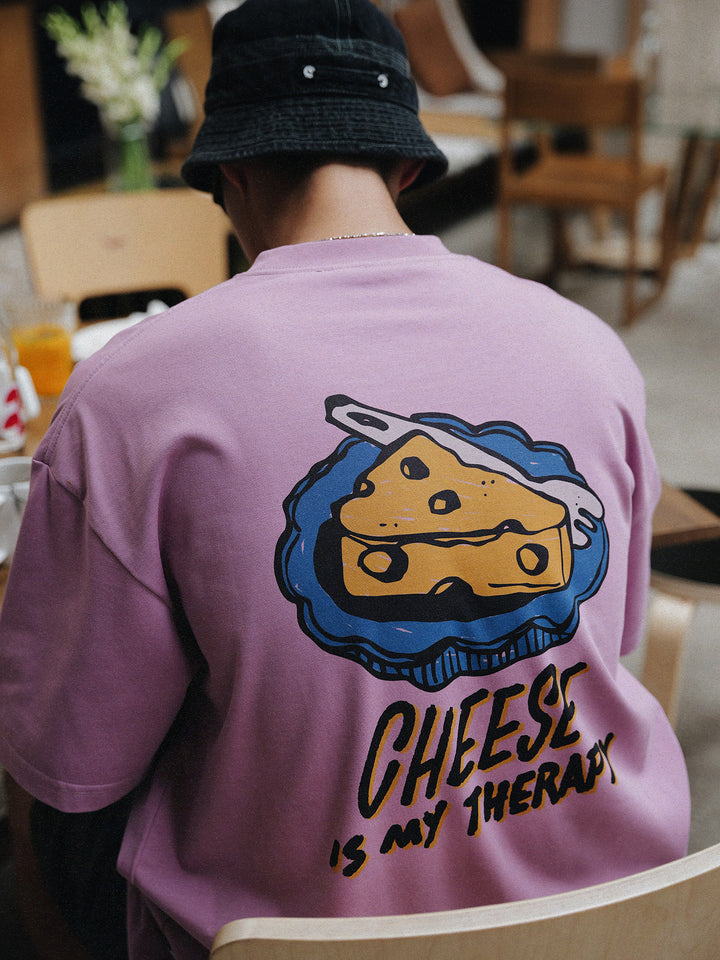 Macaron Color Print Tee