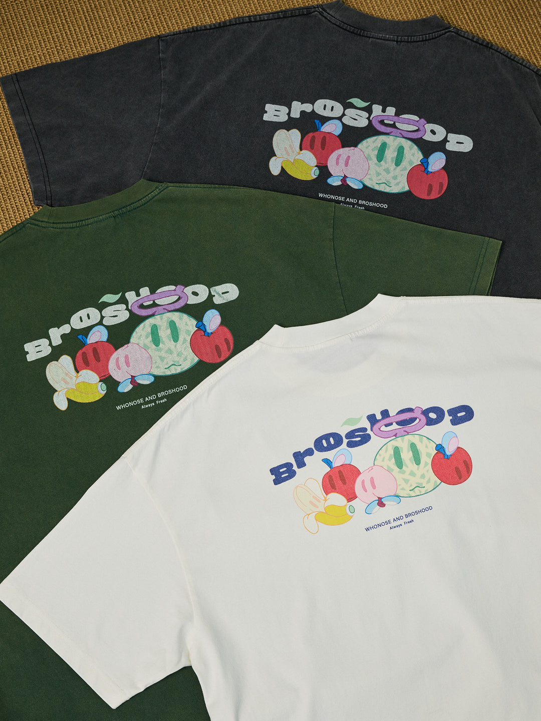 [BROS x Joe Ng] Vintage DTG Fruit Drop Tee