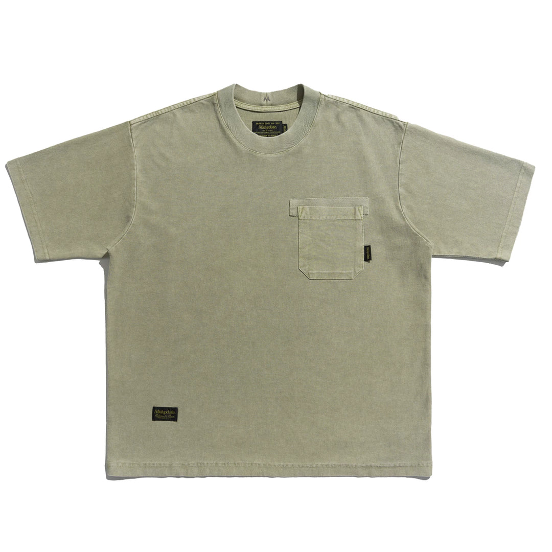 MU560 Minimalist Versatile Washed Pocket Tee