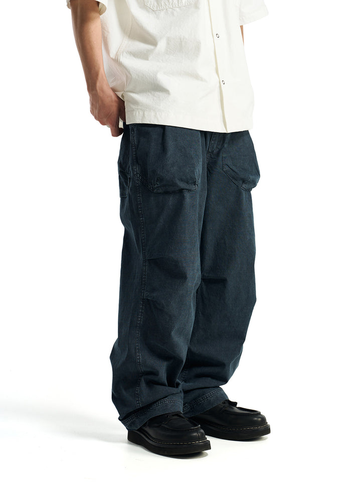 Relaxed-fit Asutra Dyed Straight-Leg Pants