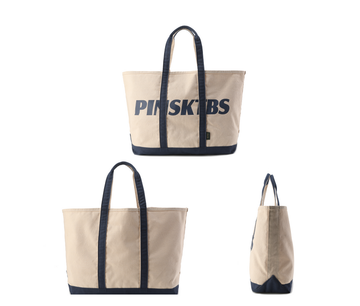 Open Top Canvas Tote