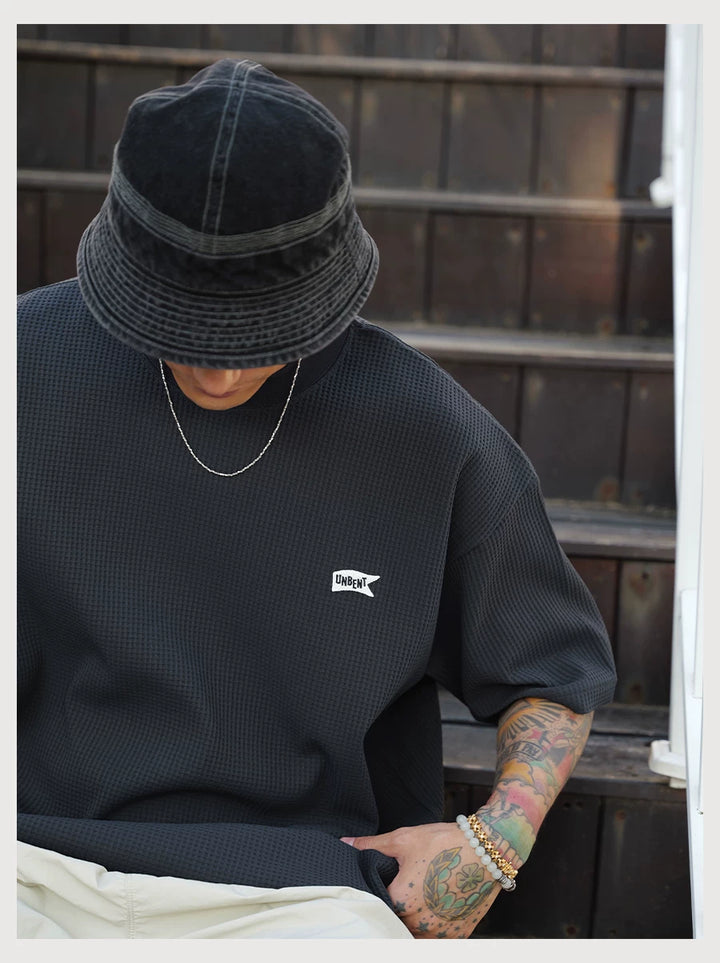 Quick-Dry Waffle Tee