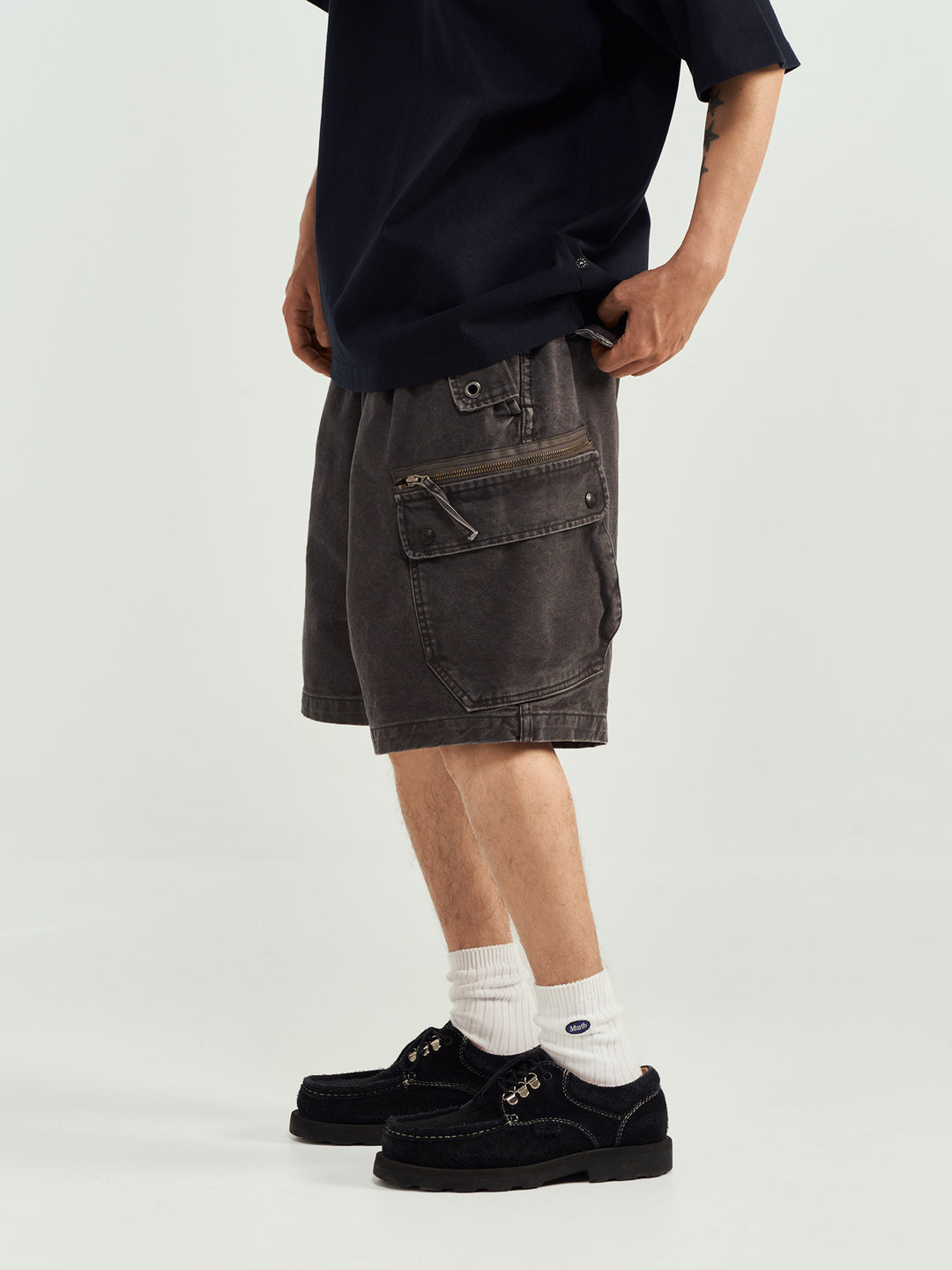Vintage Washed Cargo Shorts