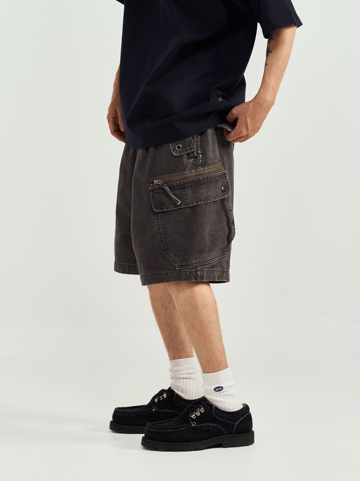 Vintage Washed Cargo Shorts
