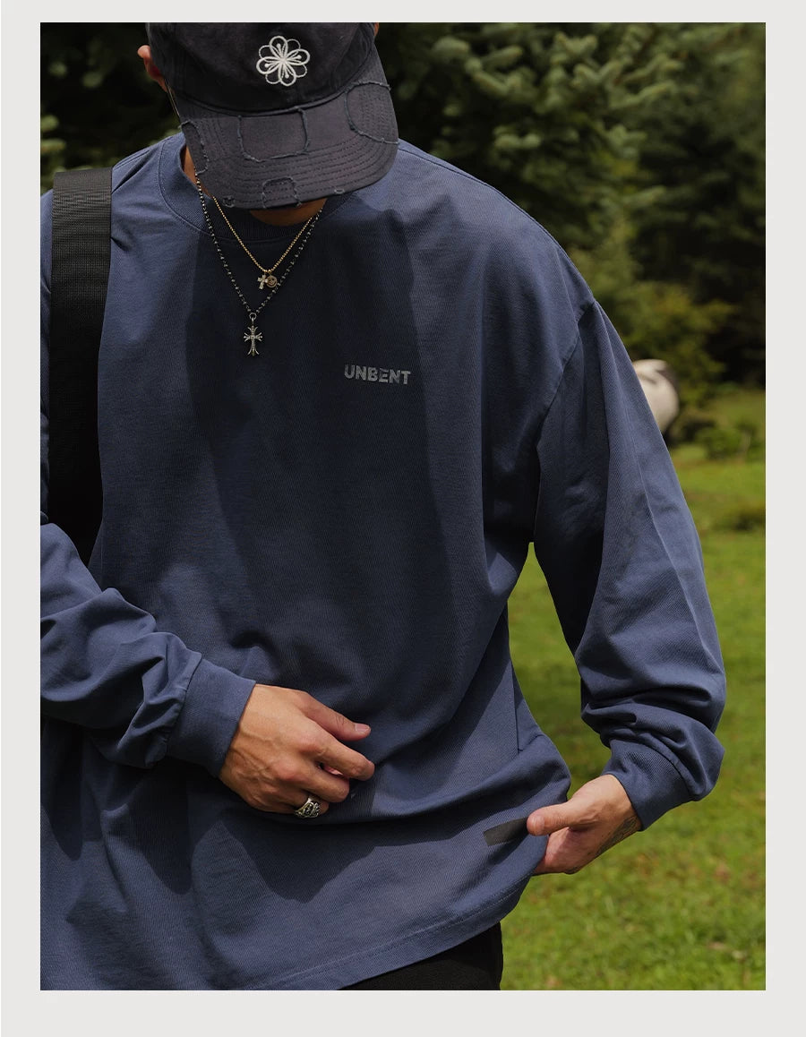 "CLASSIC" WASHED DISTRESSED LS